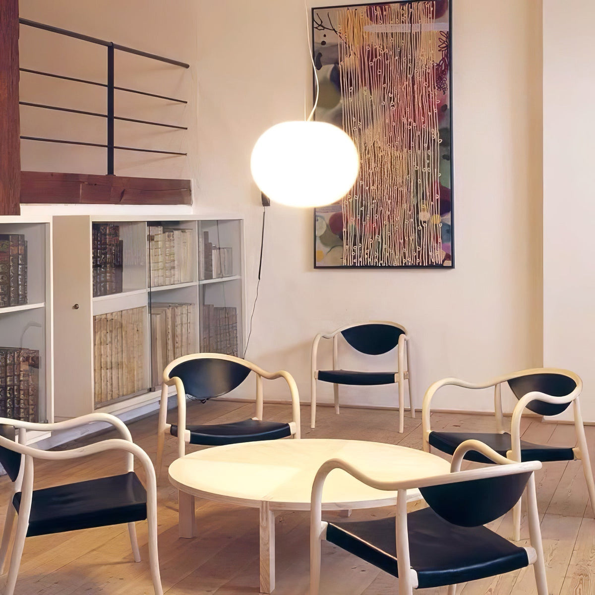 Qersy moderne hanglamp van glas