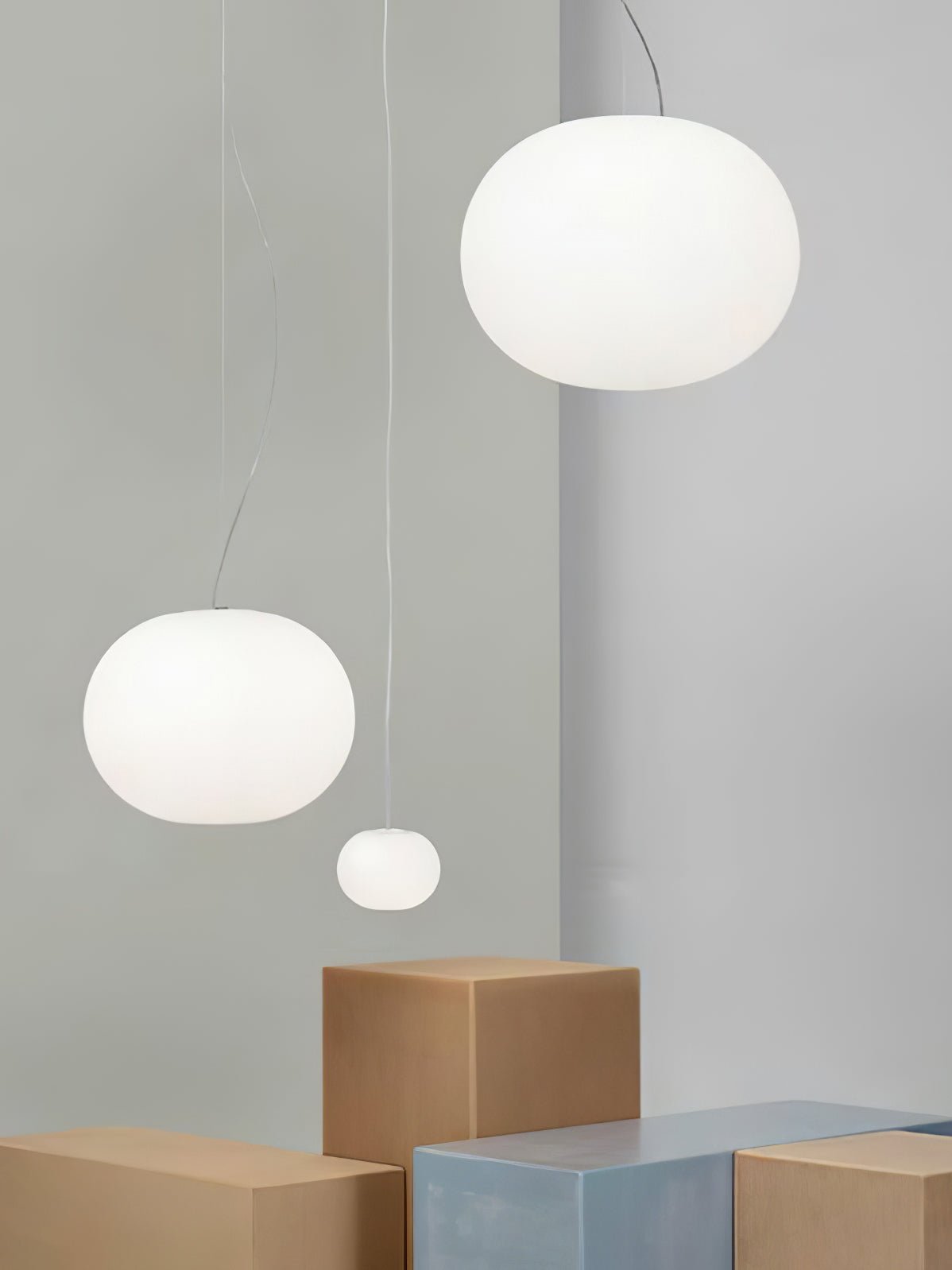 Qersy moderne hanglamp van glas