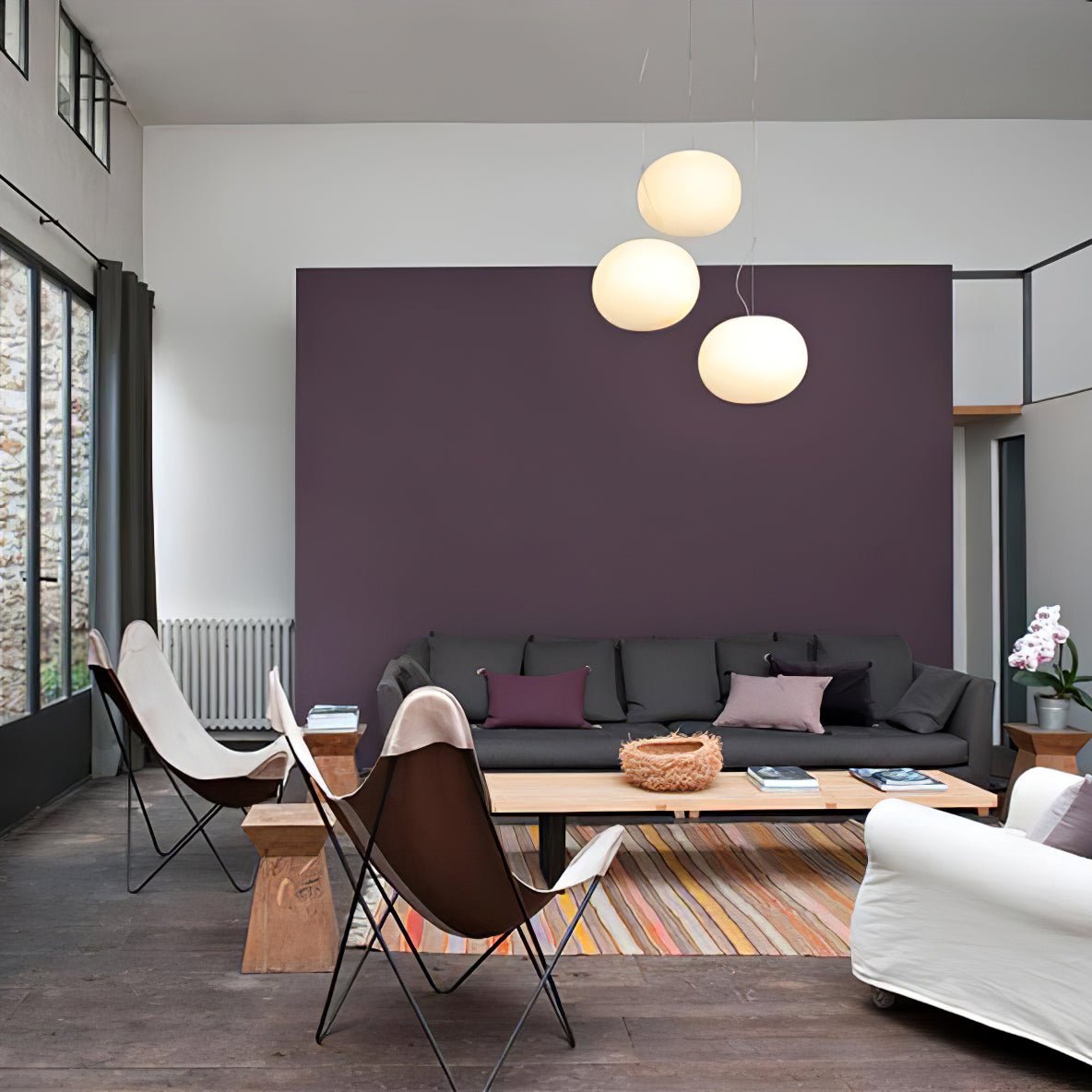 Gysta Moderne hanglamp van glas