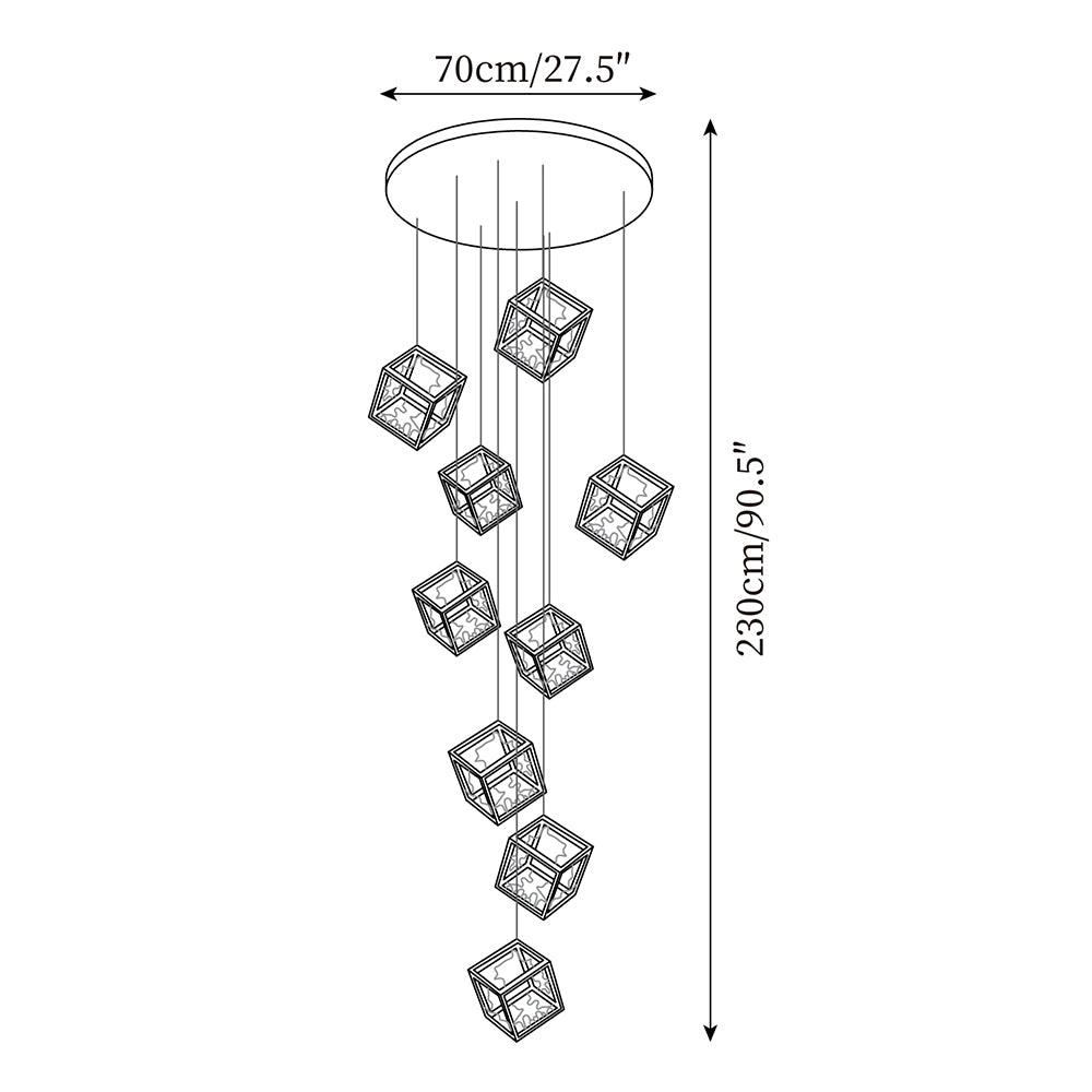 Lattice kroonluchter