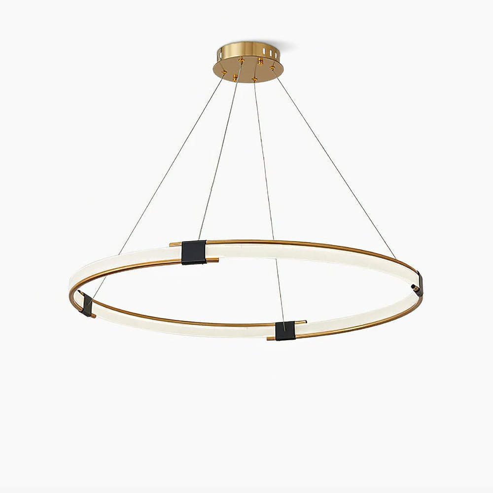 Lavi Kroonluchter met Gouden Ring LED Halo Modern