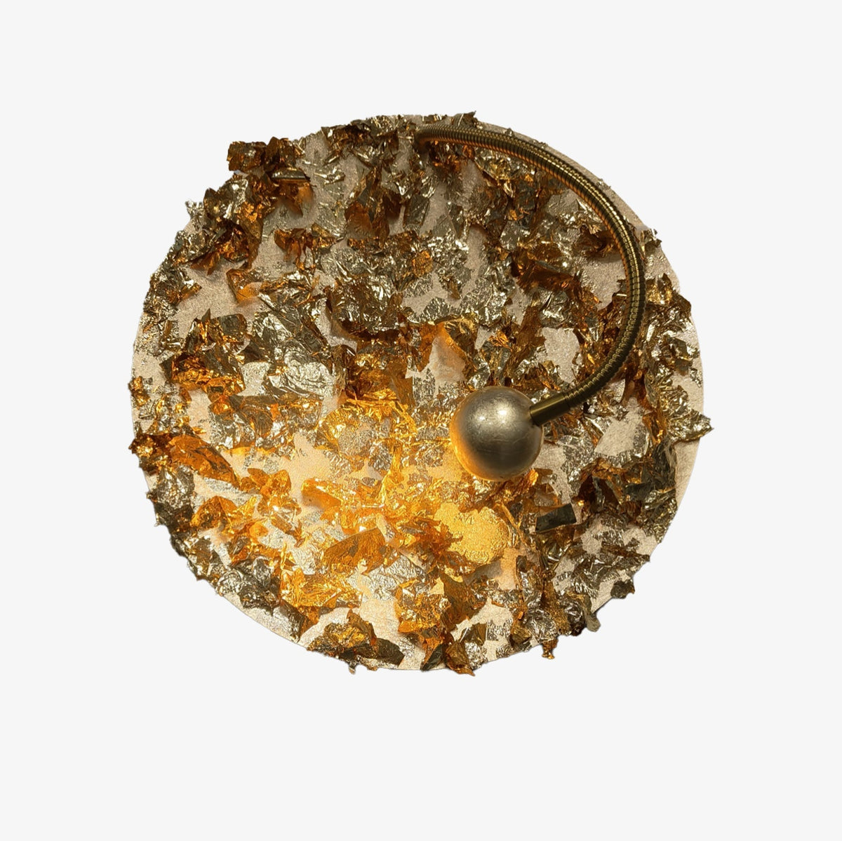 Noctarion Golden Aura wandlamp goudkleurig
