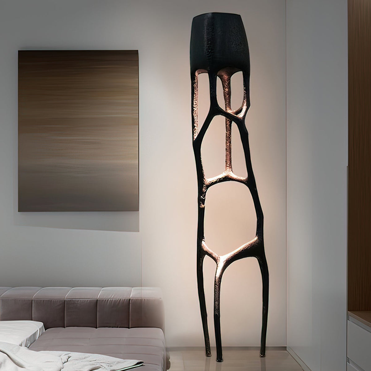 Caelith Gothic Sculpture vloerlamp