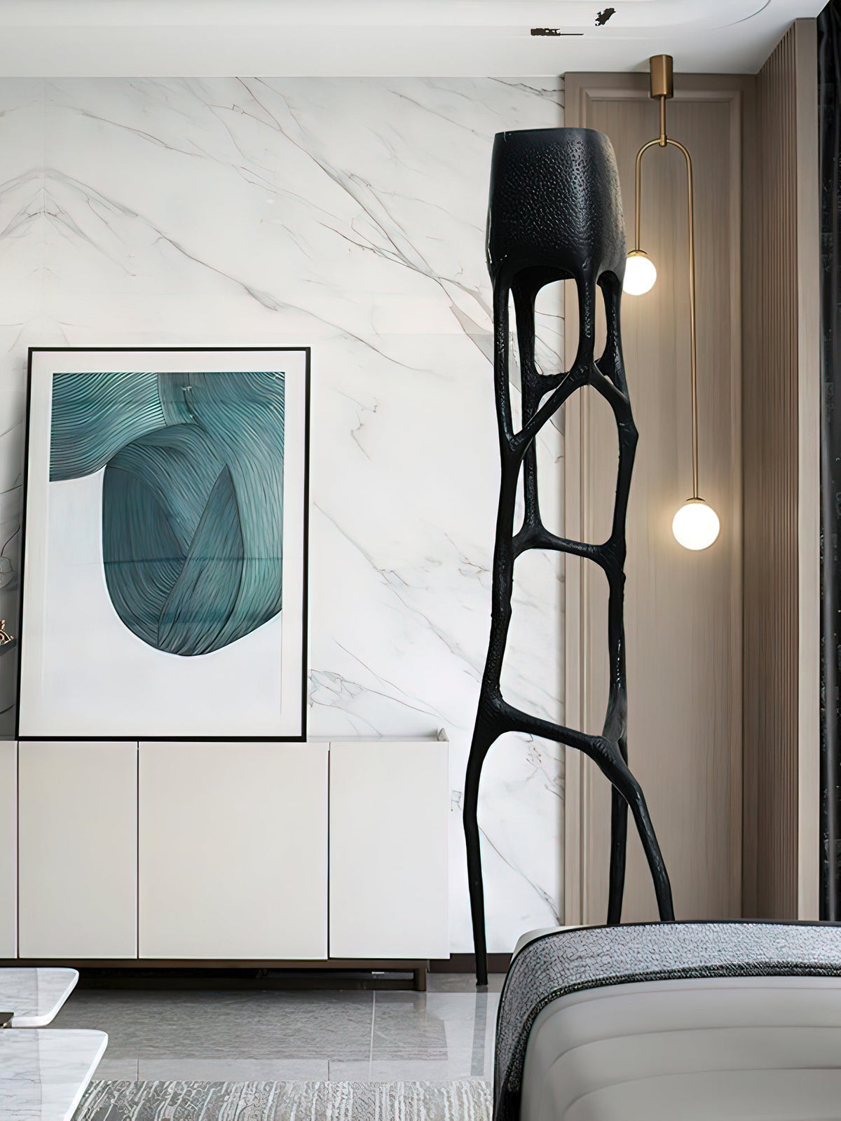 Caelith Gothic Sculpture vloerlamp