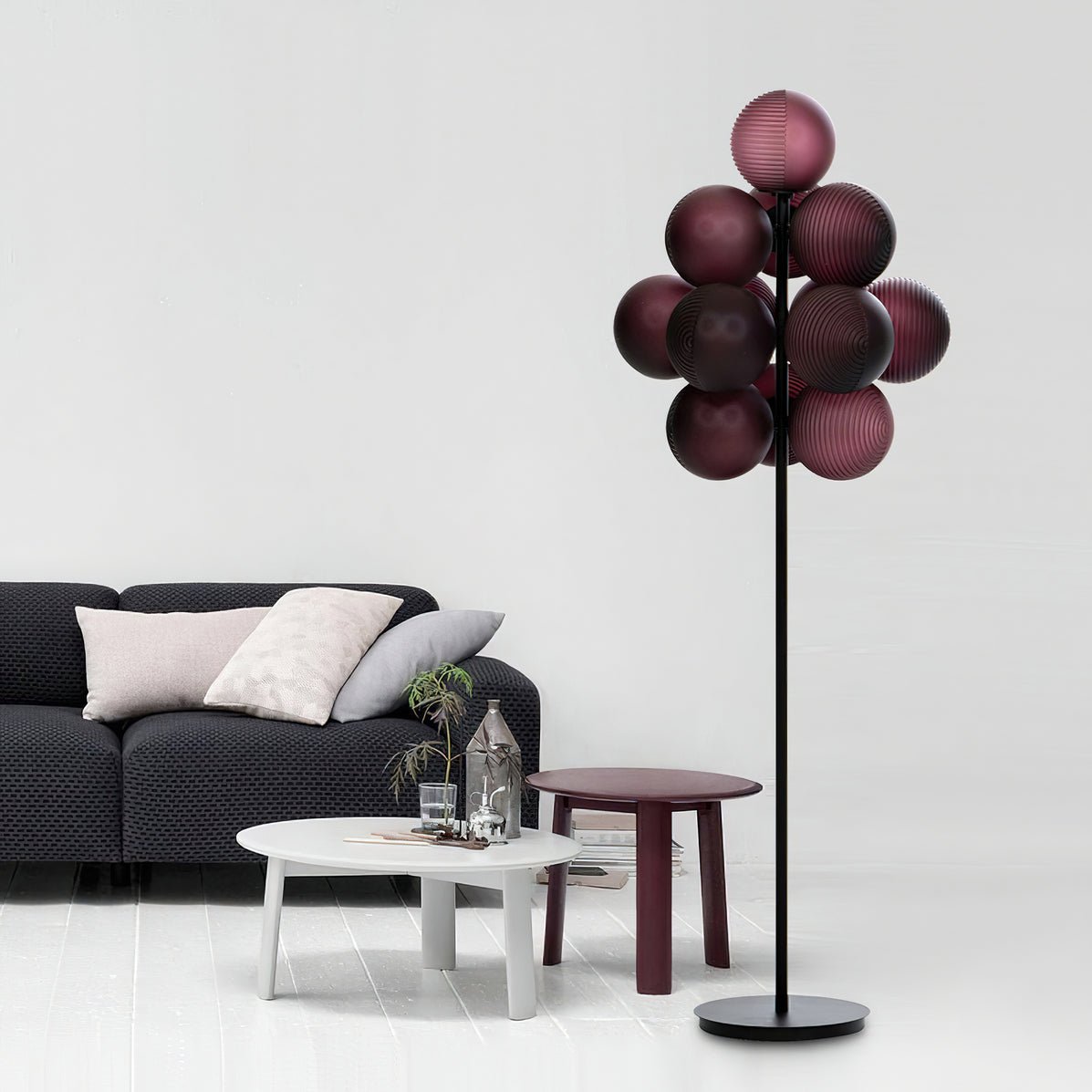 Nyrain glaskunst vloerlamp