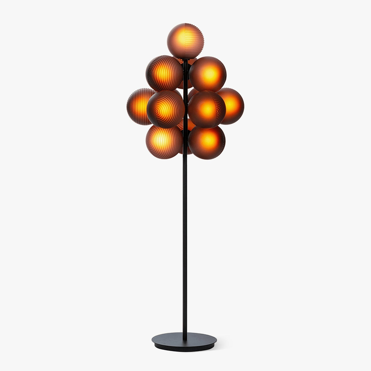 Nyrain glaskunst vloerlamp