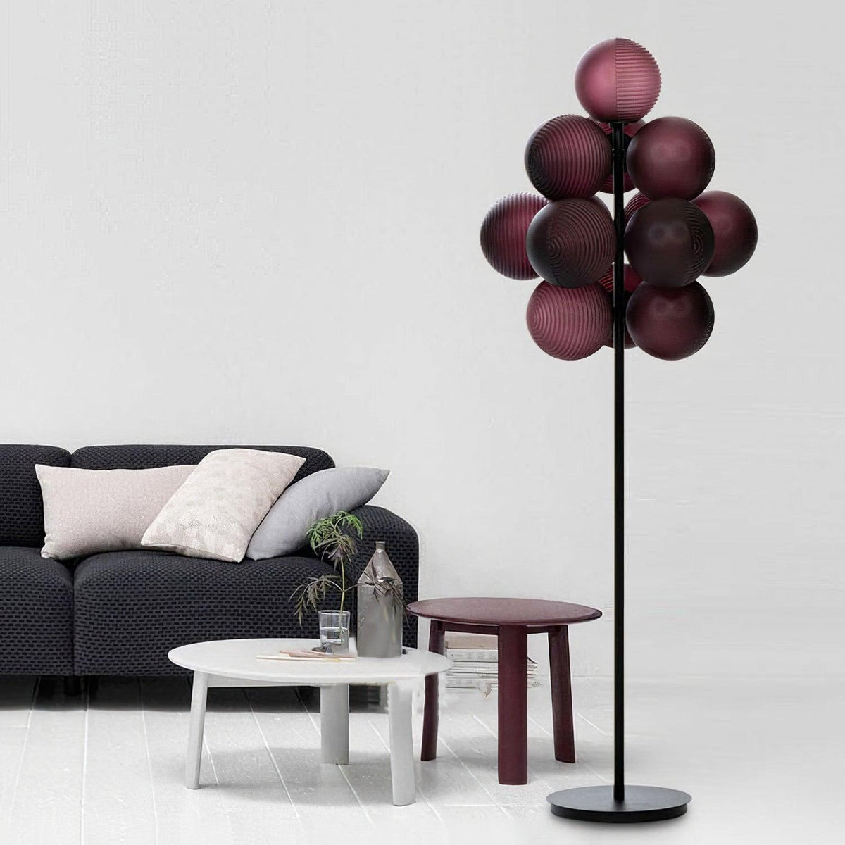 Nyrain glaskunst vloerlamp