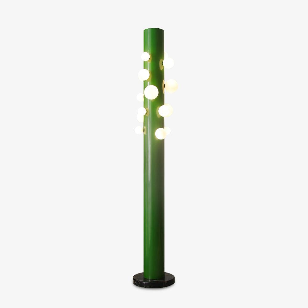 Ortaliel vloerlamp met groen marmer
