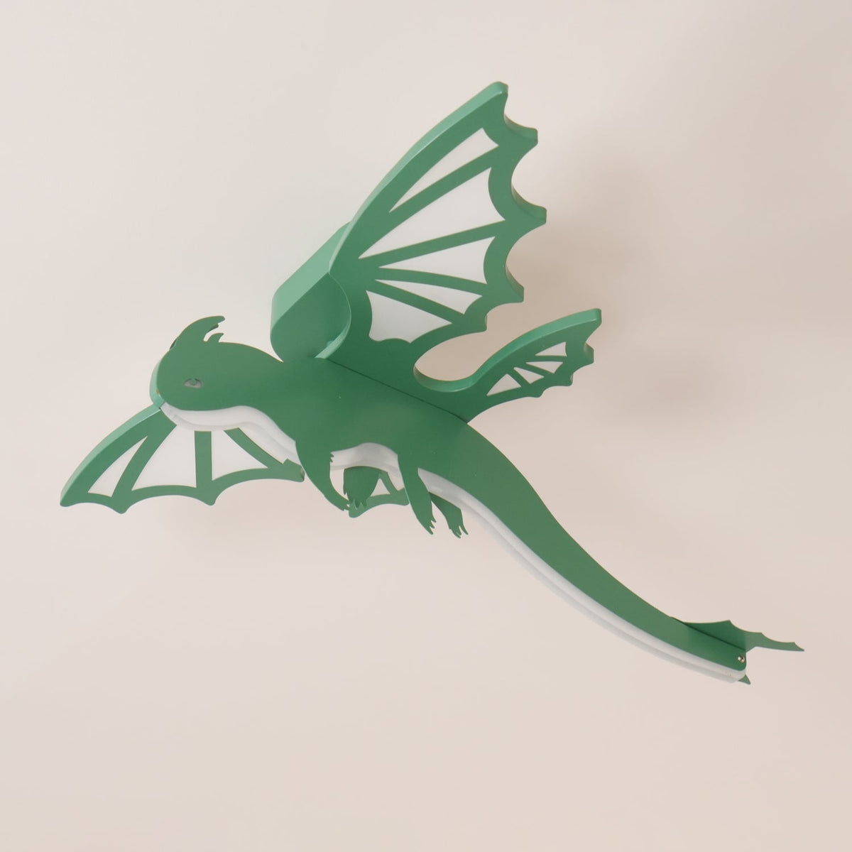 Miriora plafondlamp Groen Dinosaurus LED