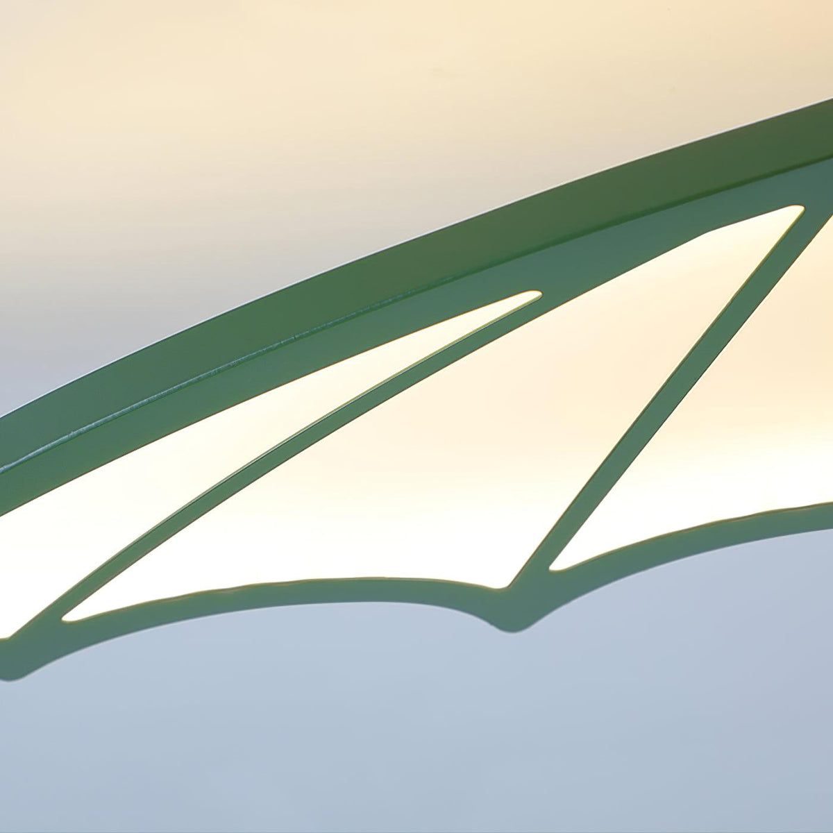 Miriora plafondlamp Groen Dinosaurus LED