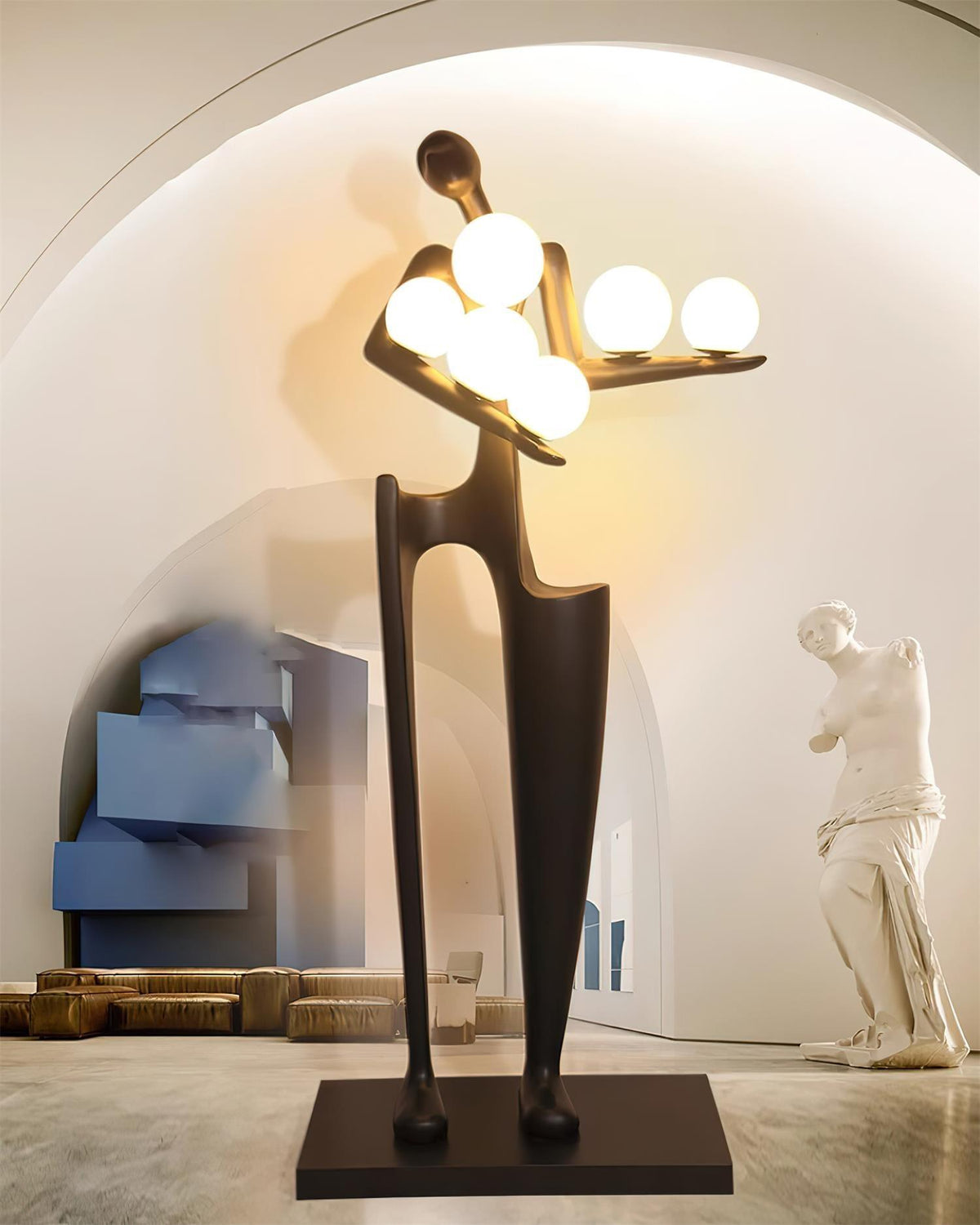 Orelivine vloerlamp