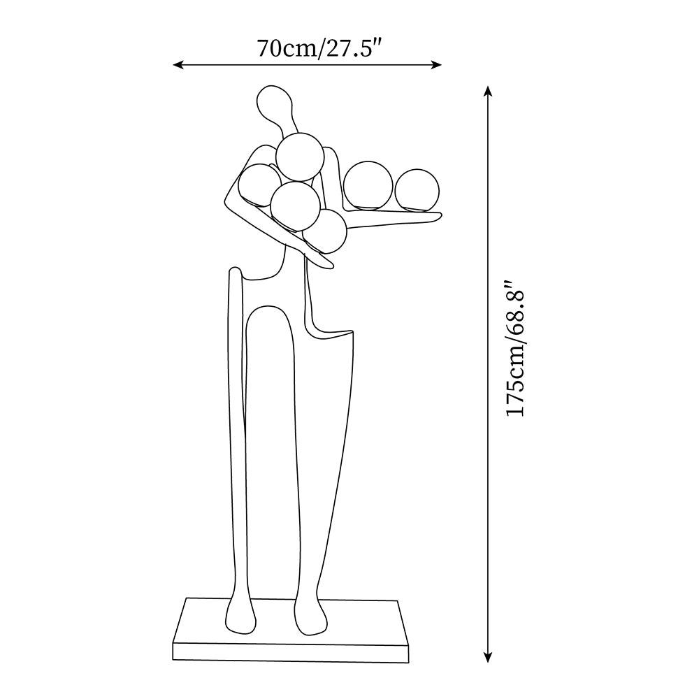 Orelivine vloerlamp