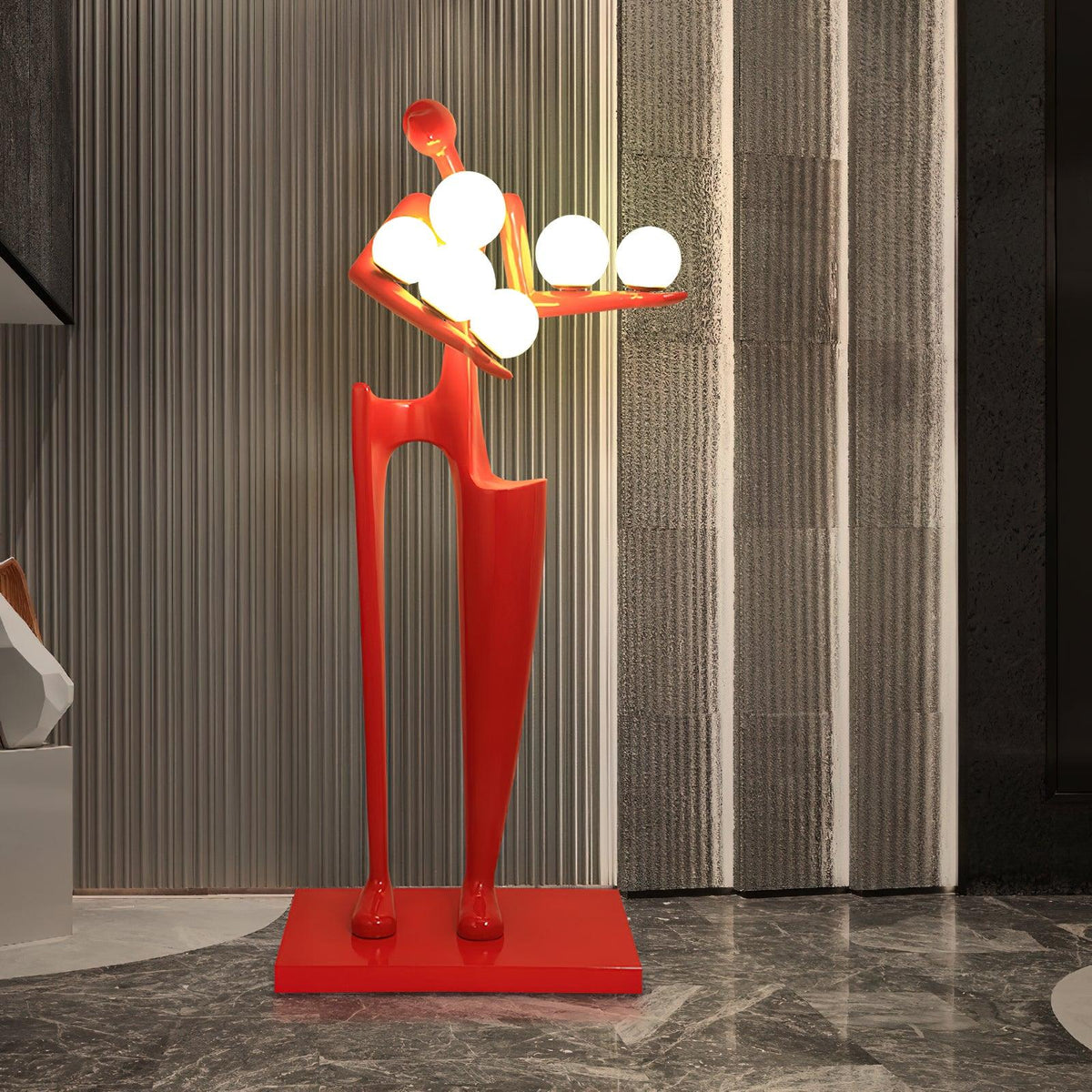 Orelivine vloerlamp