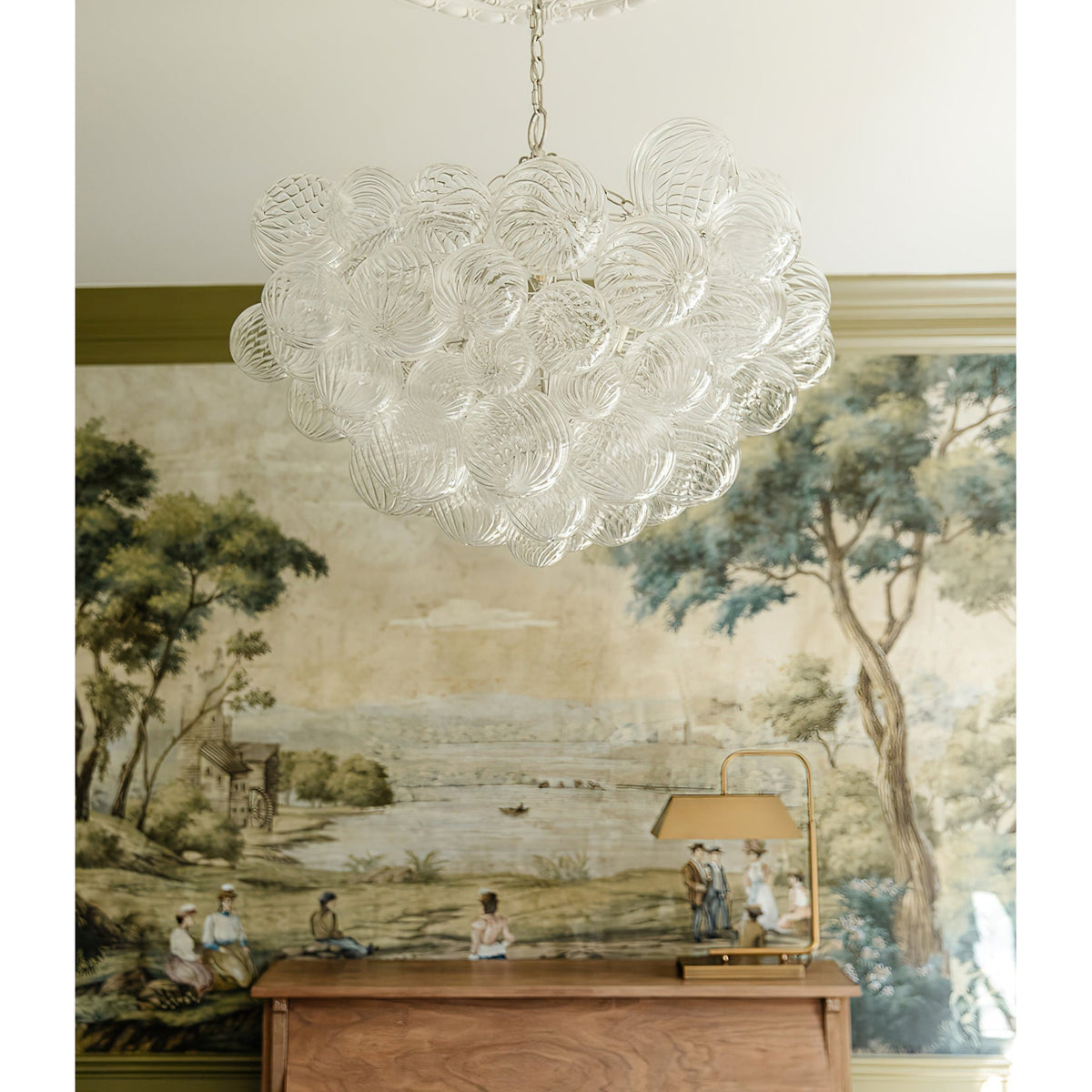Ben Kroonluchter Glasbal Bubbel Modern