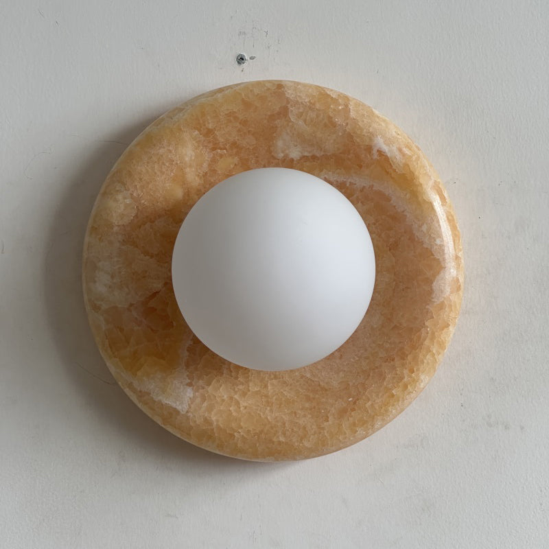 Renisenne Yellow Onyx wandlamp