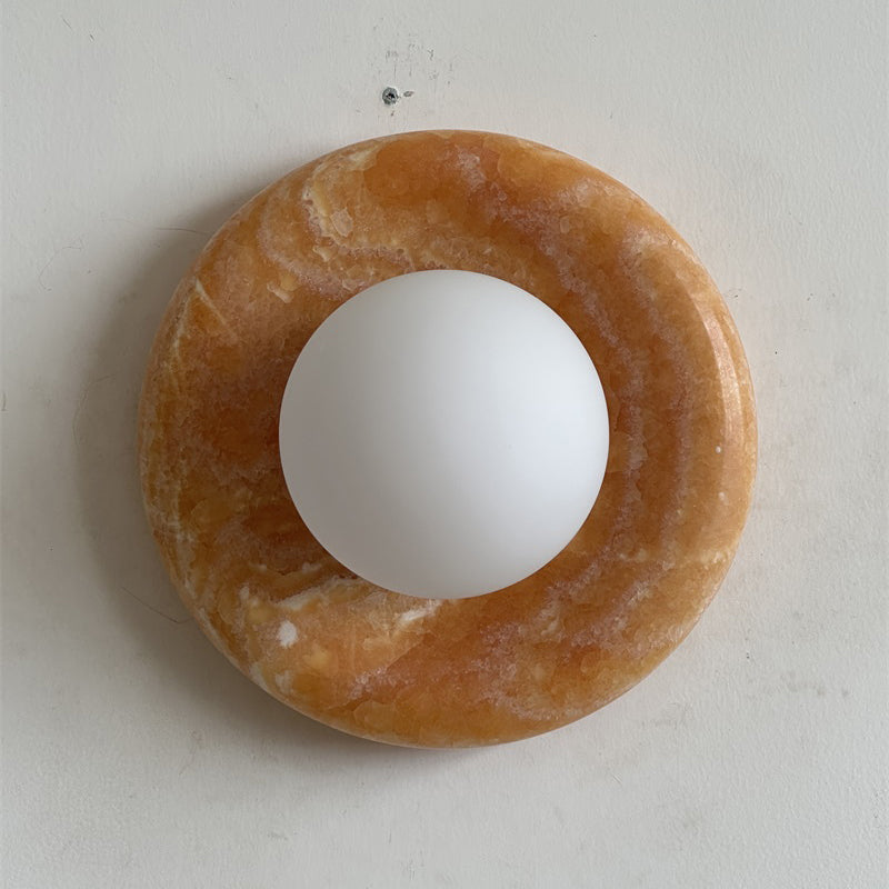 Renisenne Yellow Onyx wandlamp