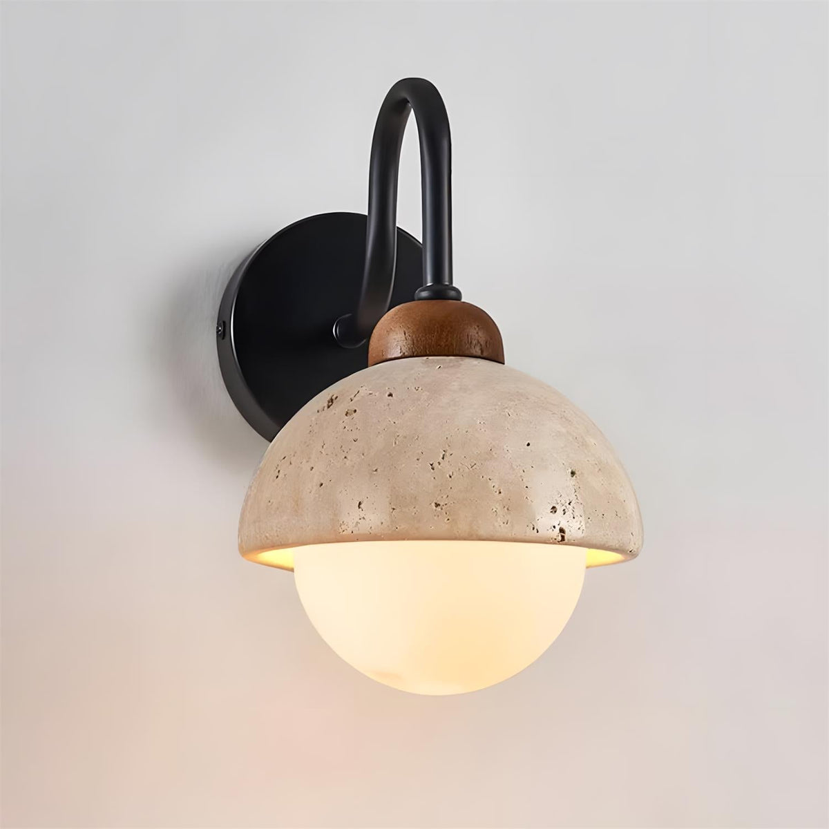 Nodule wandlamp