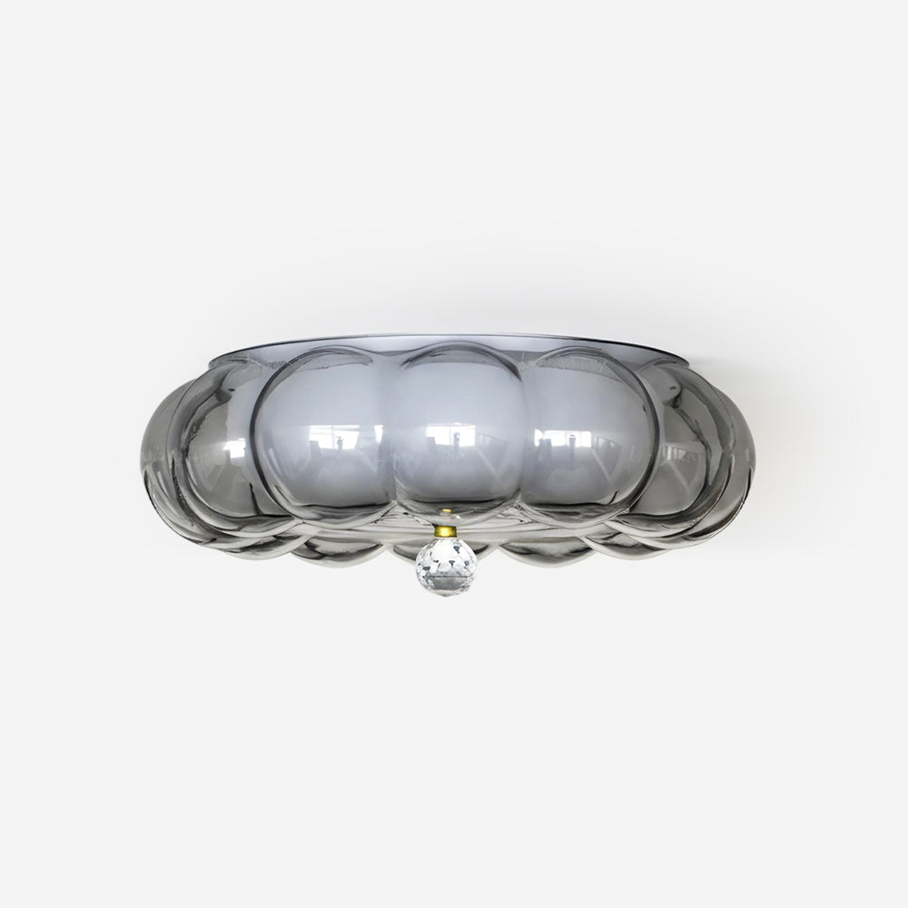 Celorel plafondlamp met rookglas