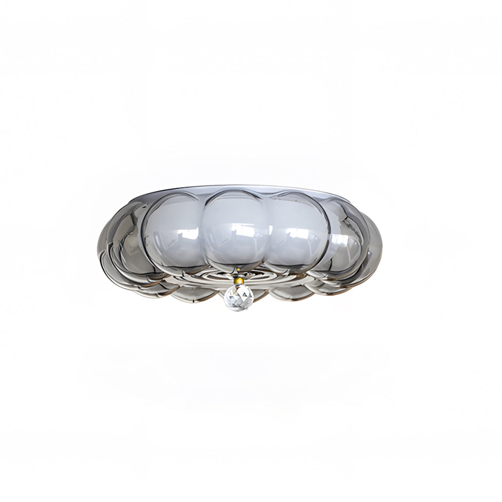 Celorel plafondlamp met rookglas