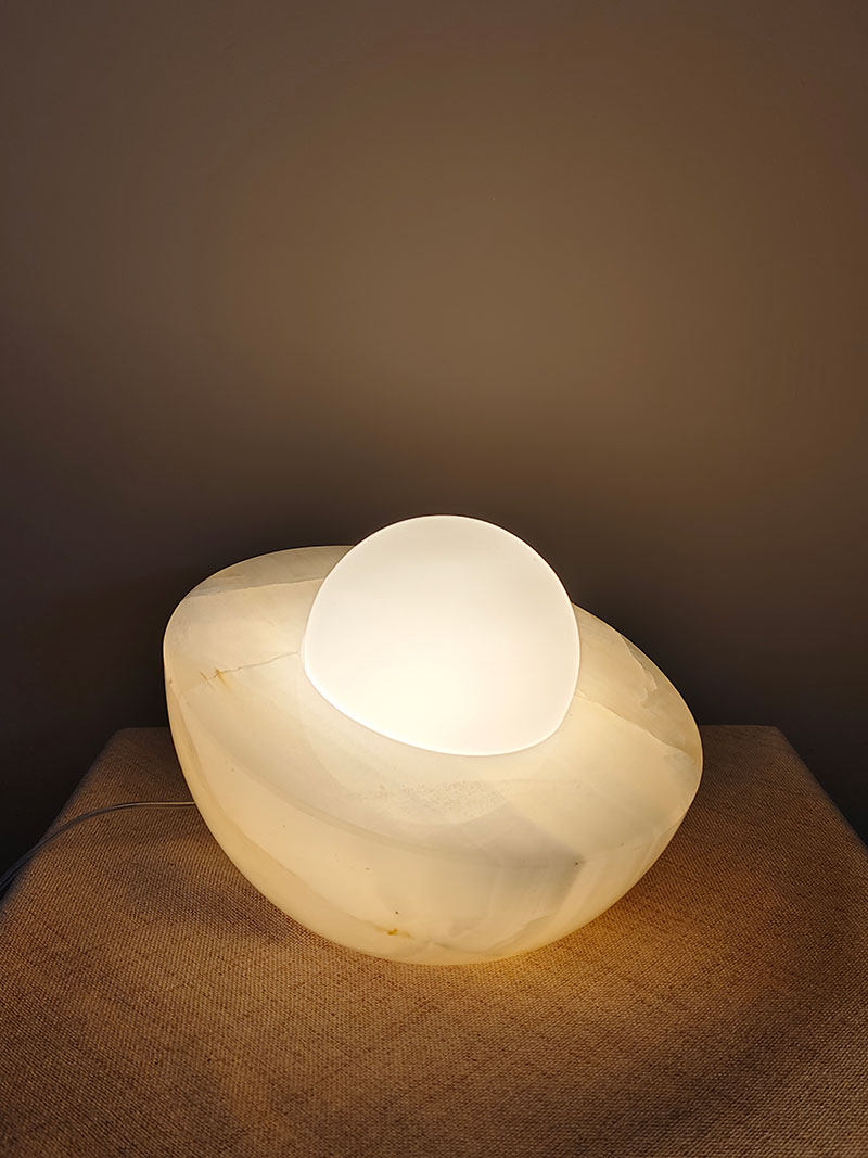 Fryle Jade minimalistisch Halo tafellamp