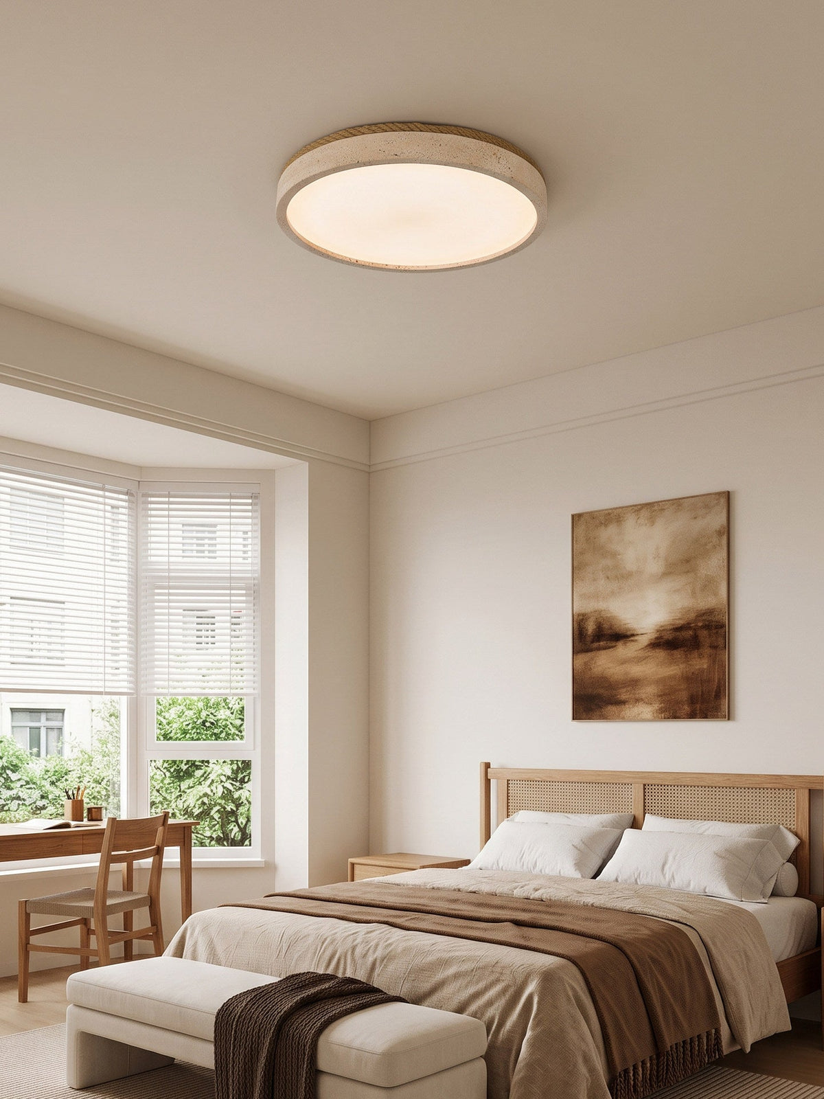 Haverleigh travertin inbouwlamp