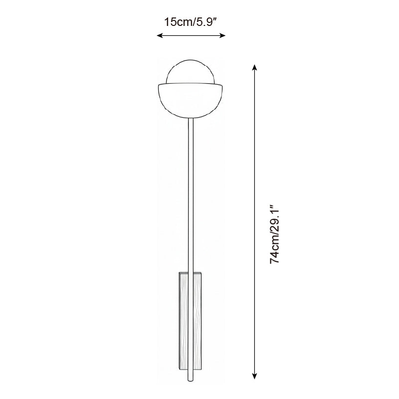 Evarin wandlamp