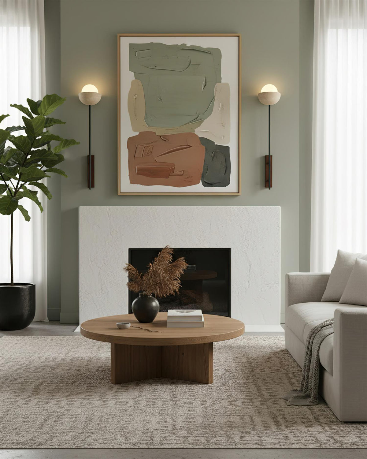 Evarin wandlamp