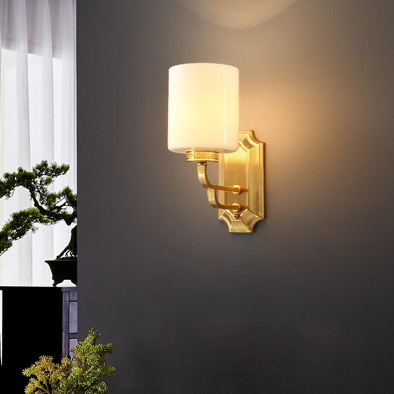 Regal klassieke messing wandlamp