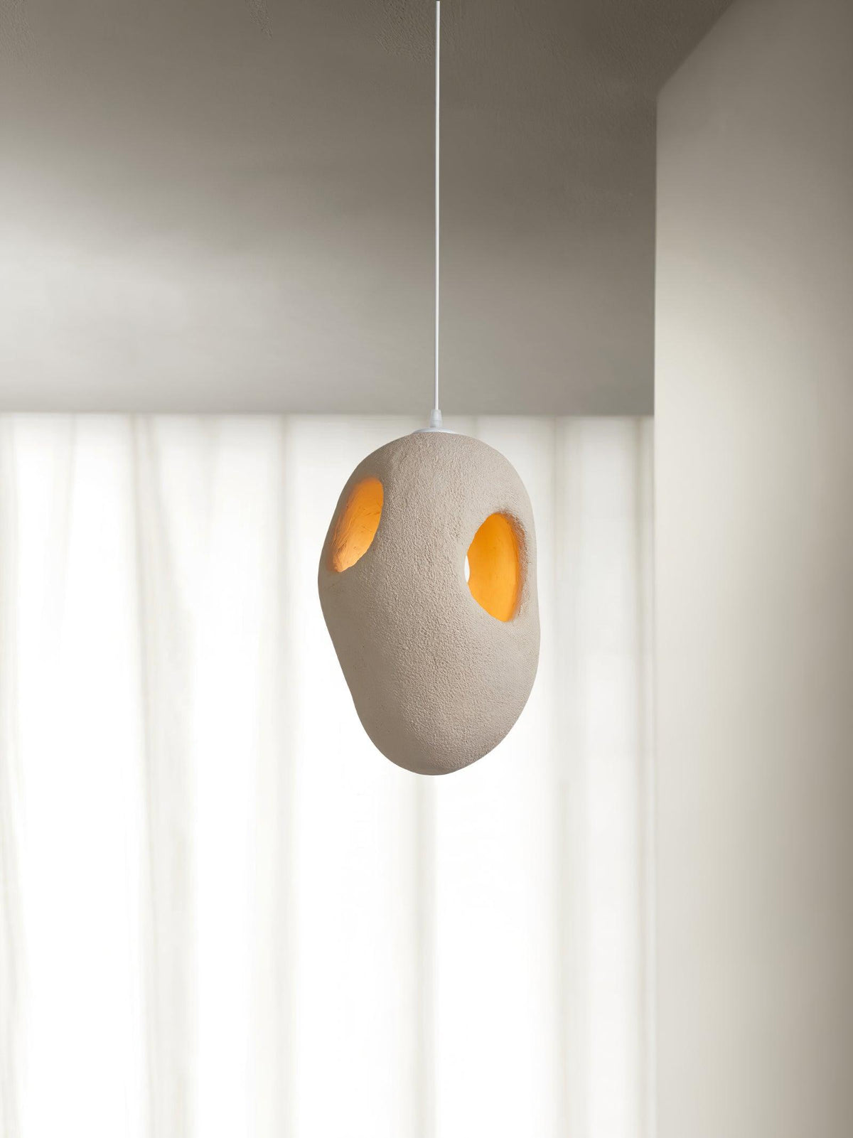 Evenu Beige artistieke hanglamp