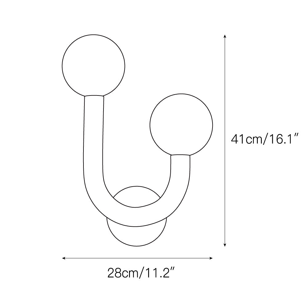 Lioranise wandlamp
