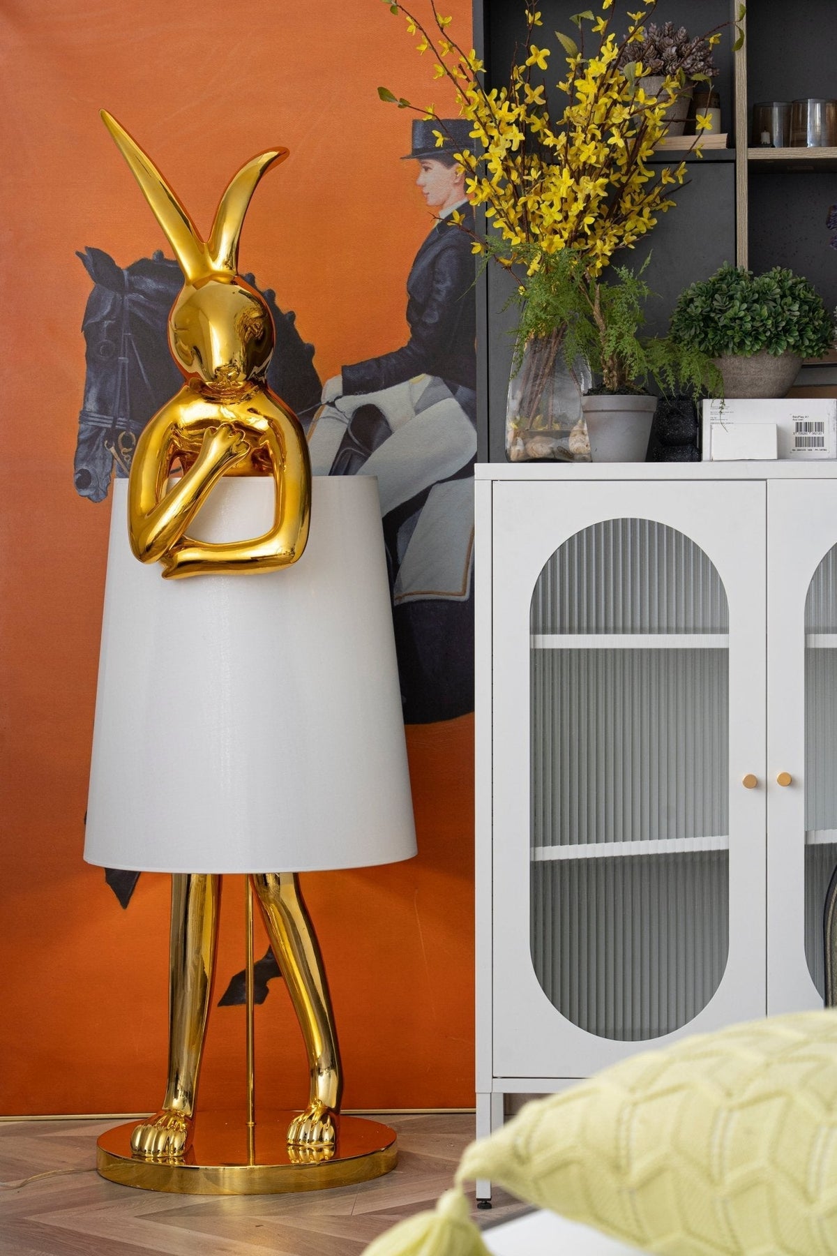 Sedr Luxe vloerlamp met silhouet van een konijn