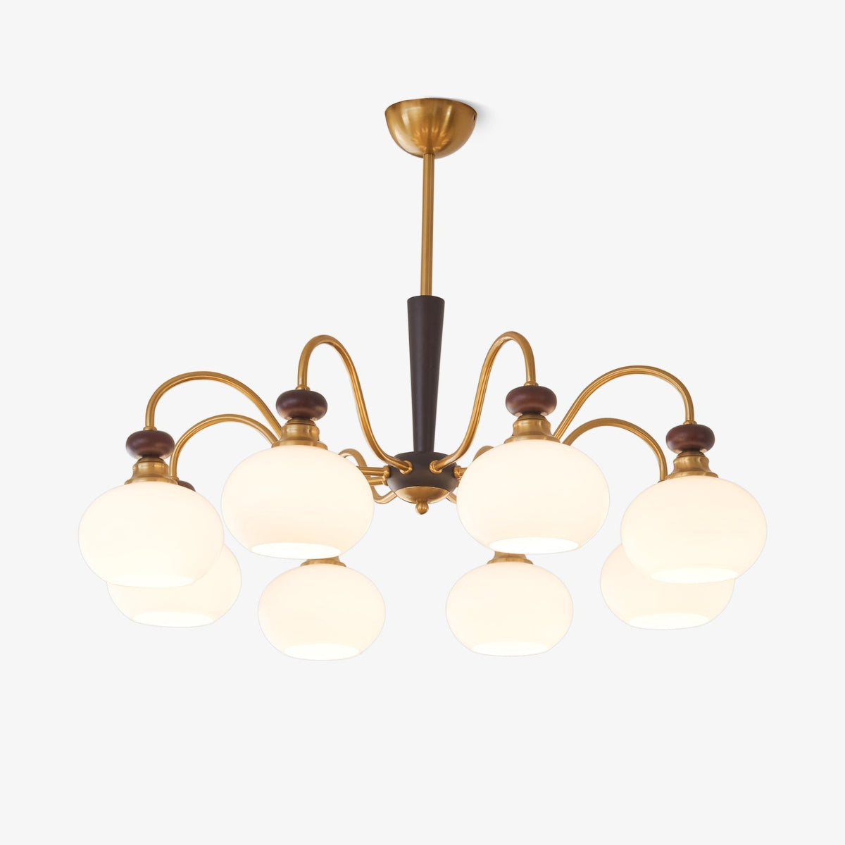 Calaeila Traditionele Elegantie Sfeer Hout glas Kroonluchter