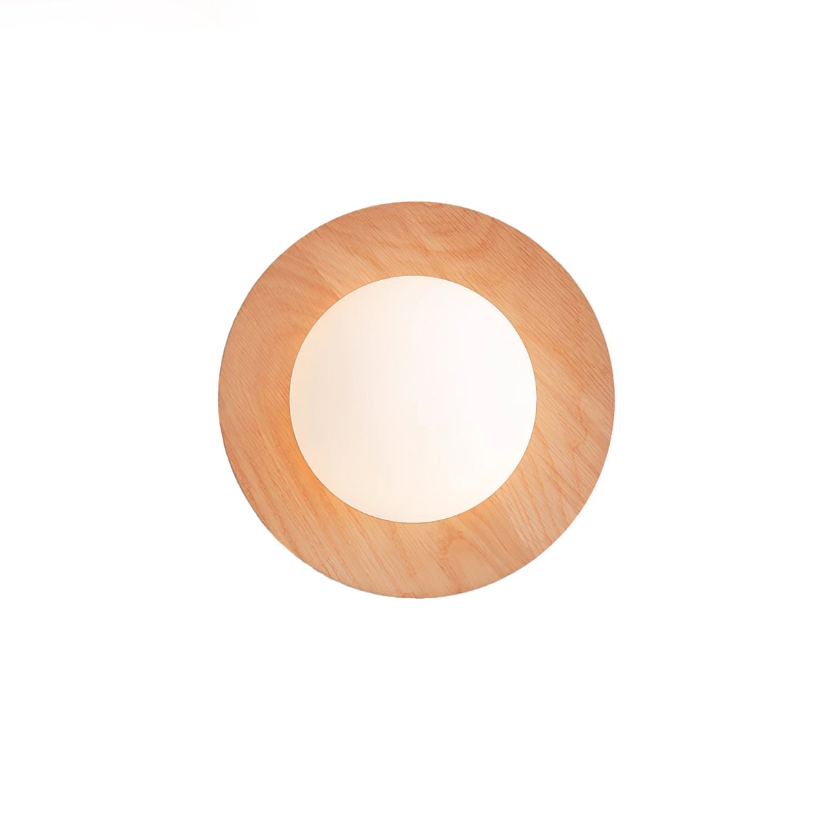 Eloza moderne minimalistische wandlamp van hout en glas