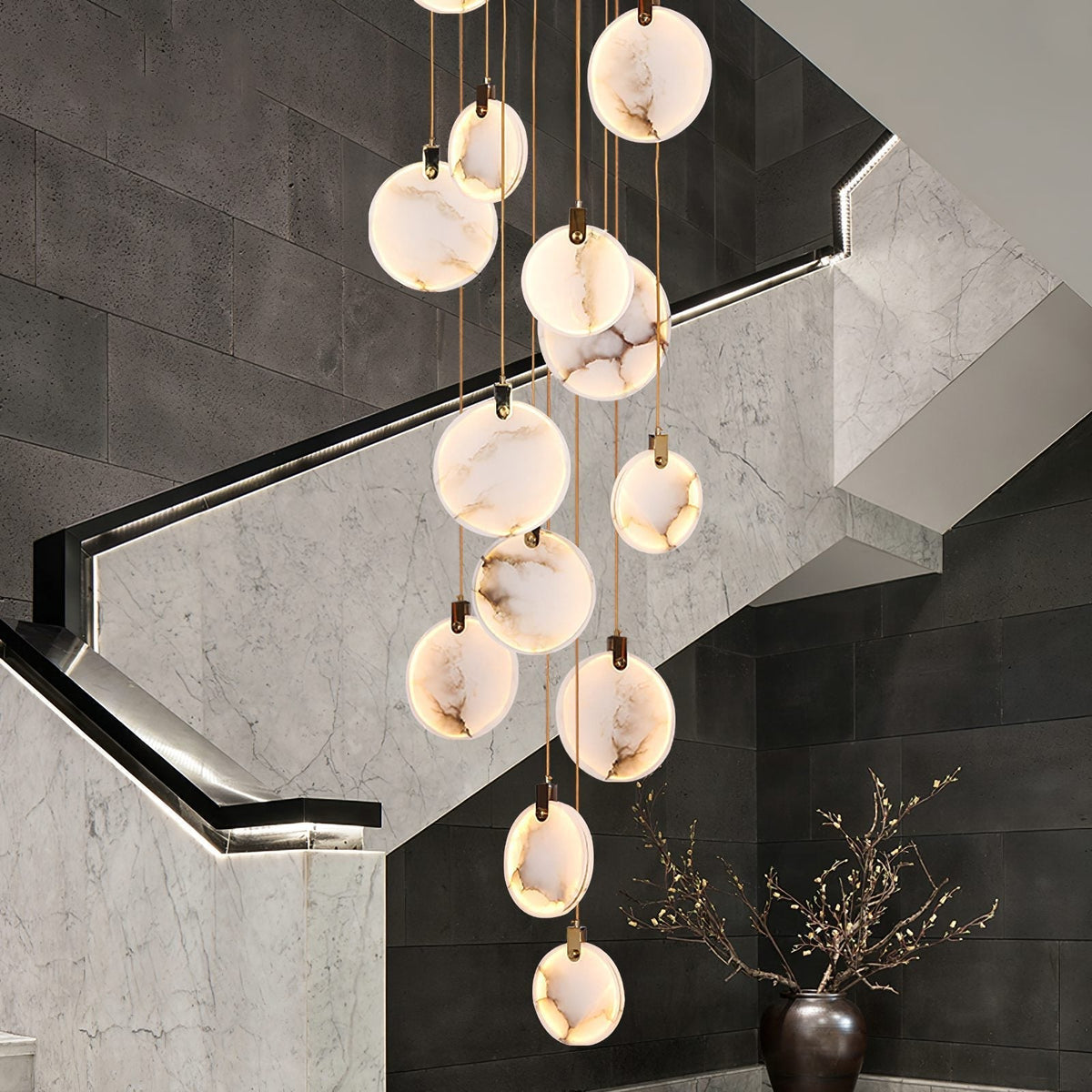 Lynore hanglamp van albast