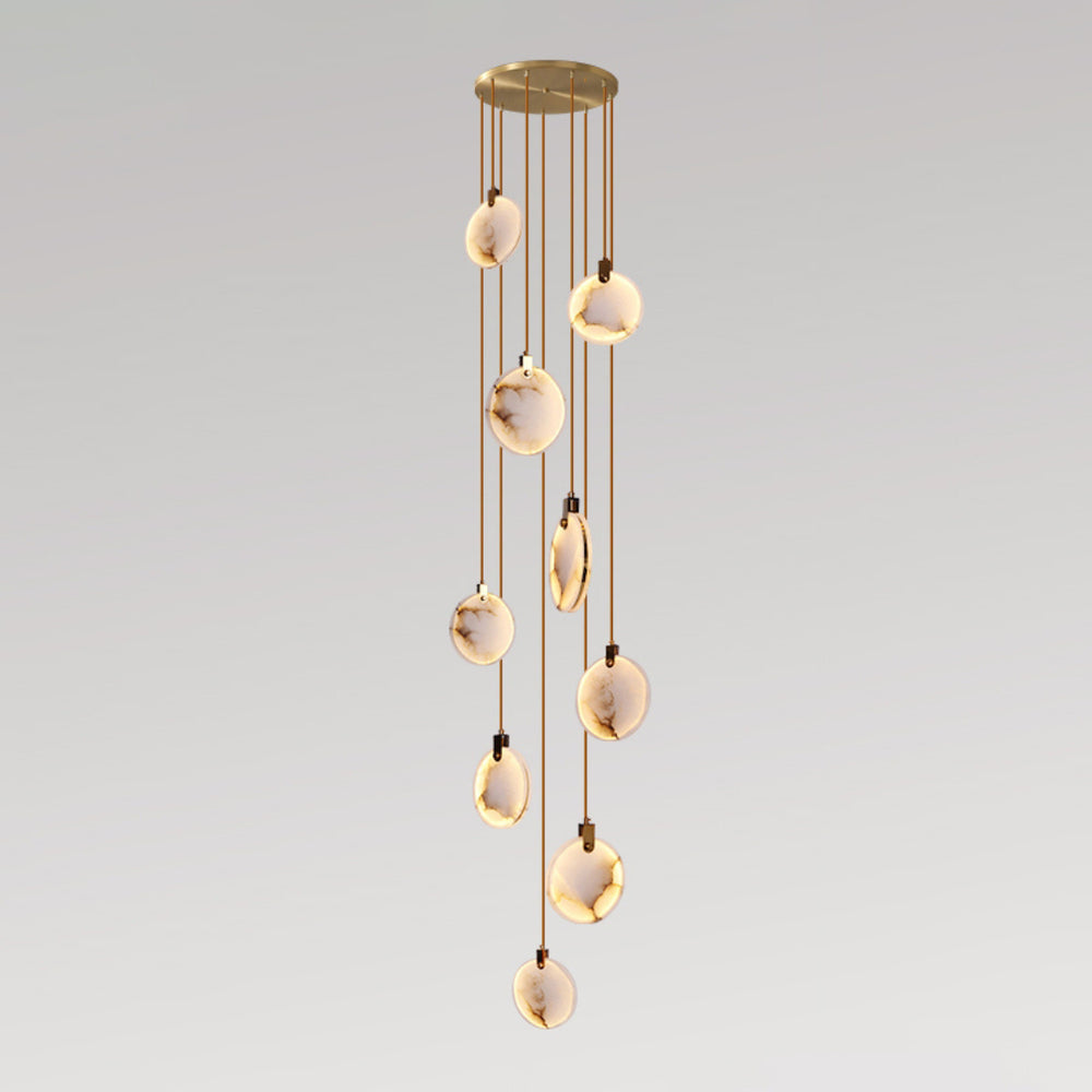 Harvest albasten hanglamp