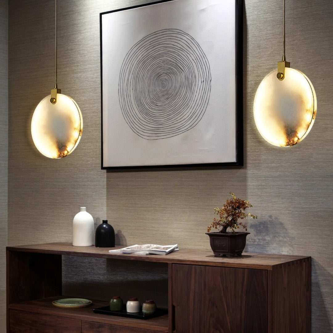Lynore hanglamp van albast