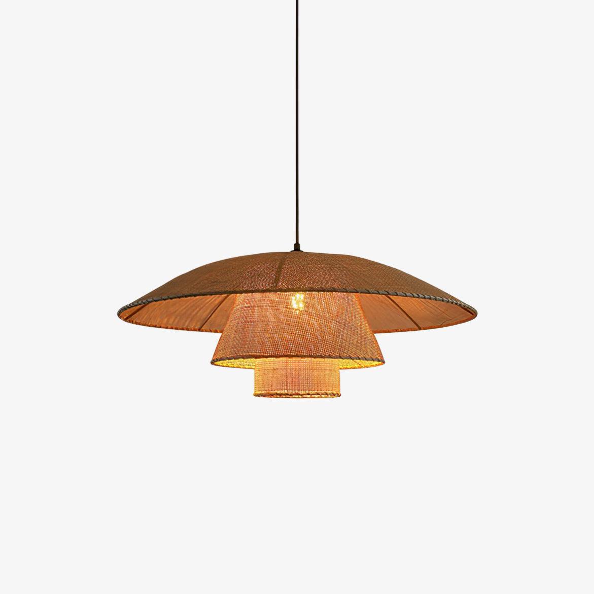 Arixu Vintage hanglamp van rotan