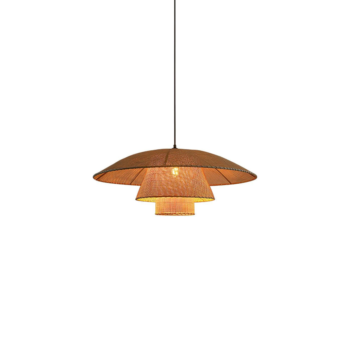 Arixu Vintage hanglamp van rotan