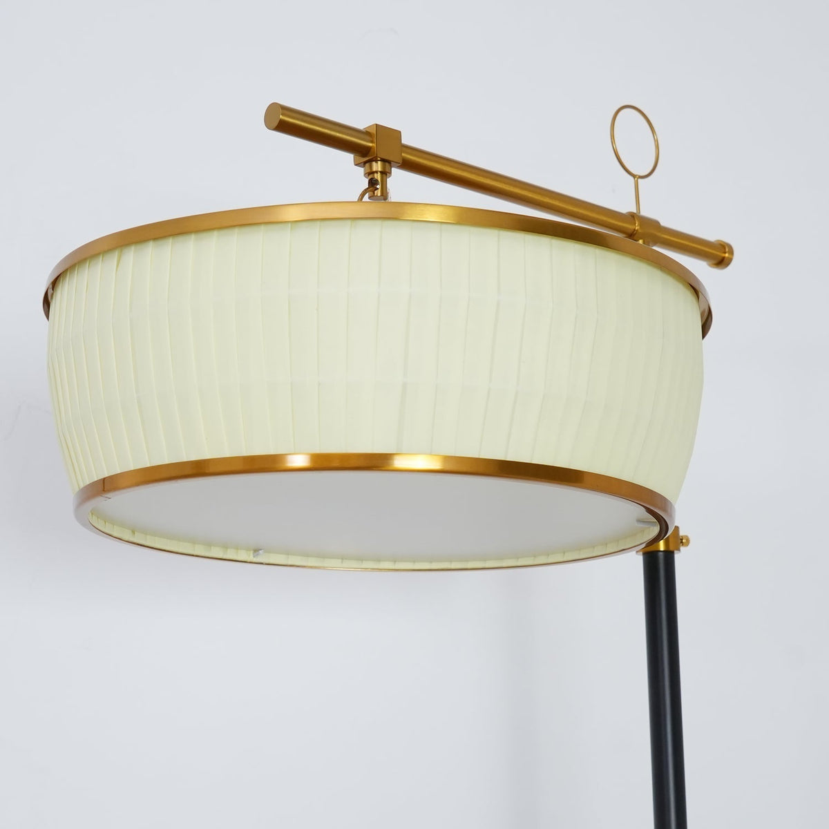 Socor moderne vloerlamp met stoffen kap