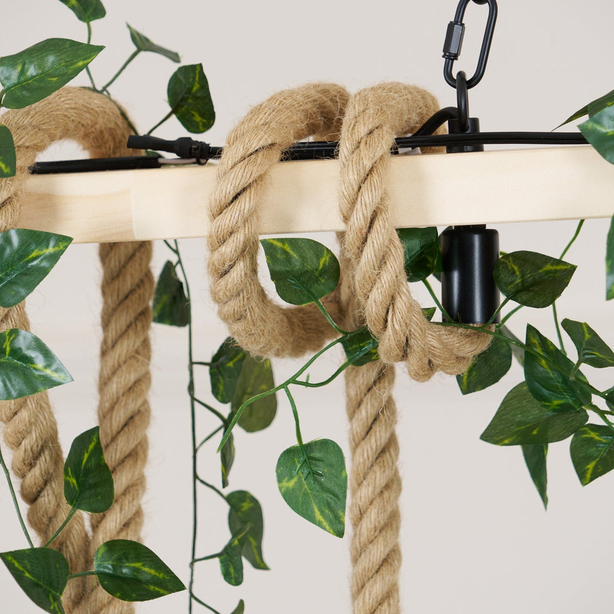 Arove hanglamp van hennepkoord industriële stijl