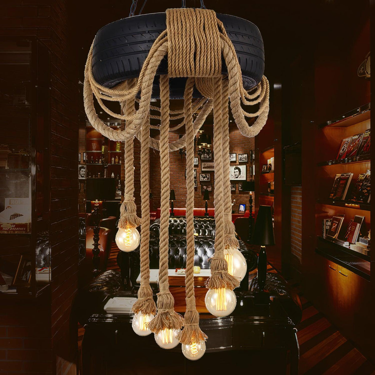 Teriiella Industriële kroonluchter