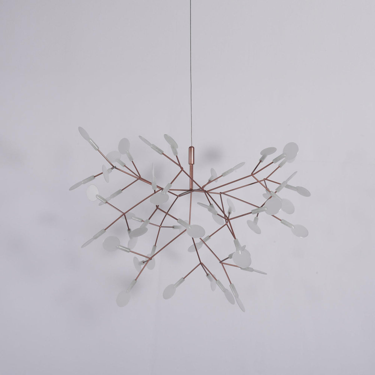 Auroreon Kroonluchter roségoud Firefly LED Tak
