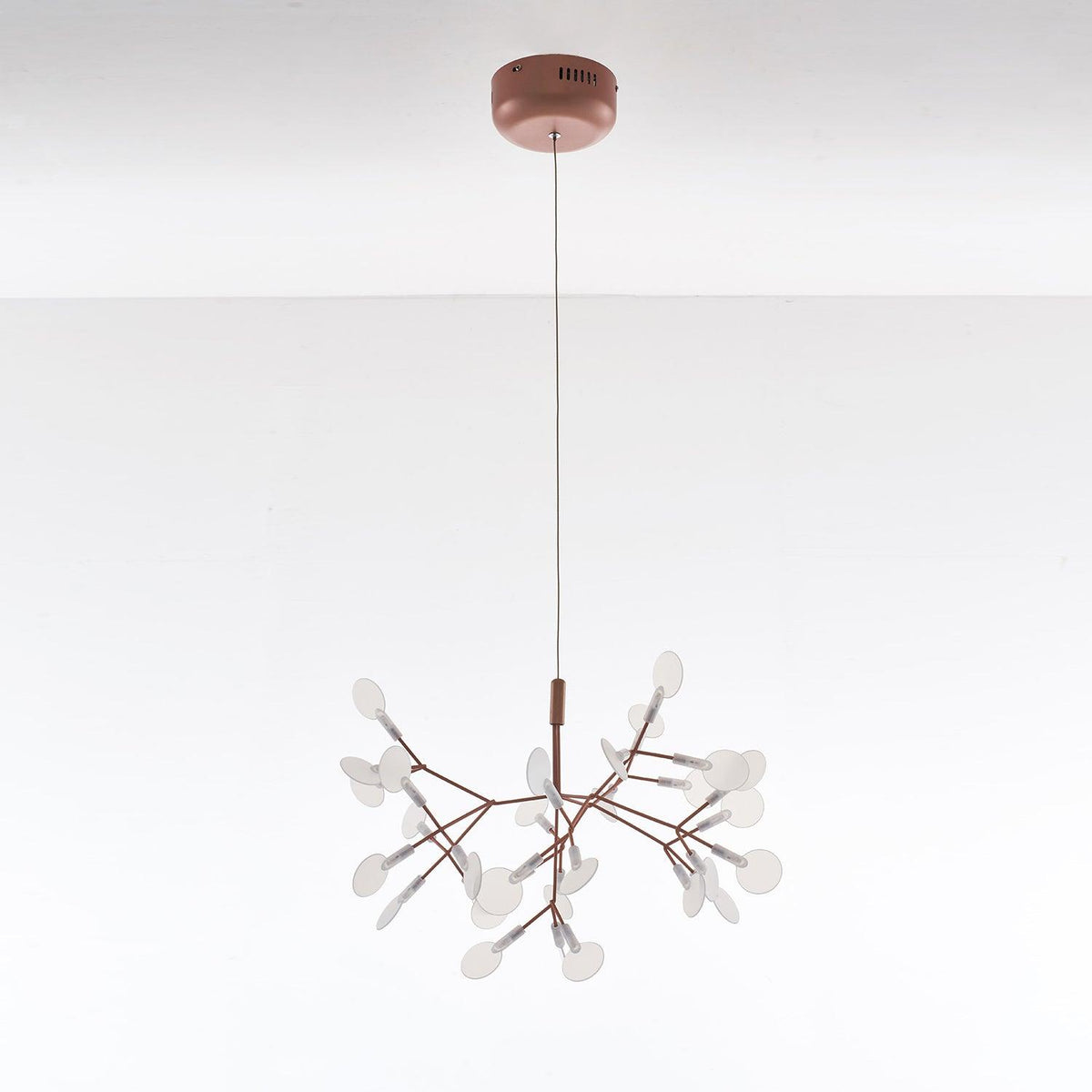 Auroreon Kroonluchter roségoud Firefly LED Tak