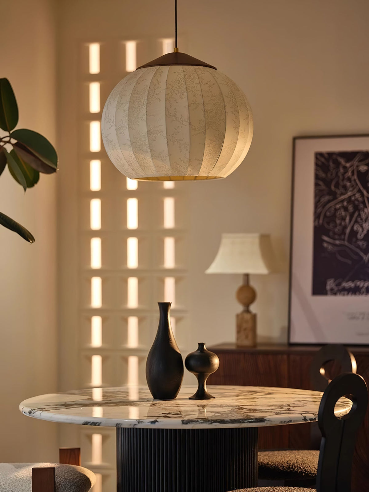 Sorelaine hanglamp lantaarn minimalistisch goudkleurig