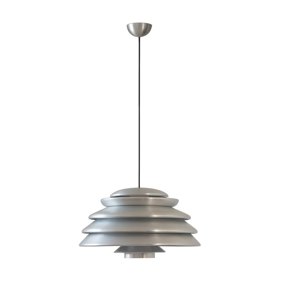 Rivalaine hanglamp oranje aluminium