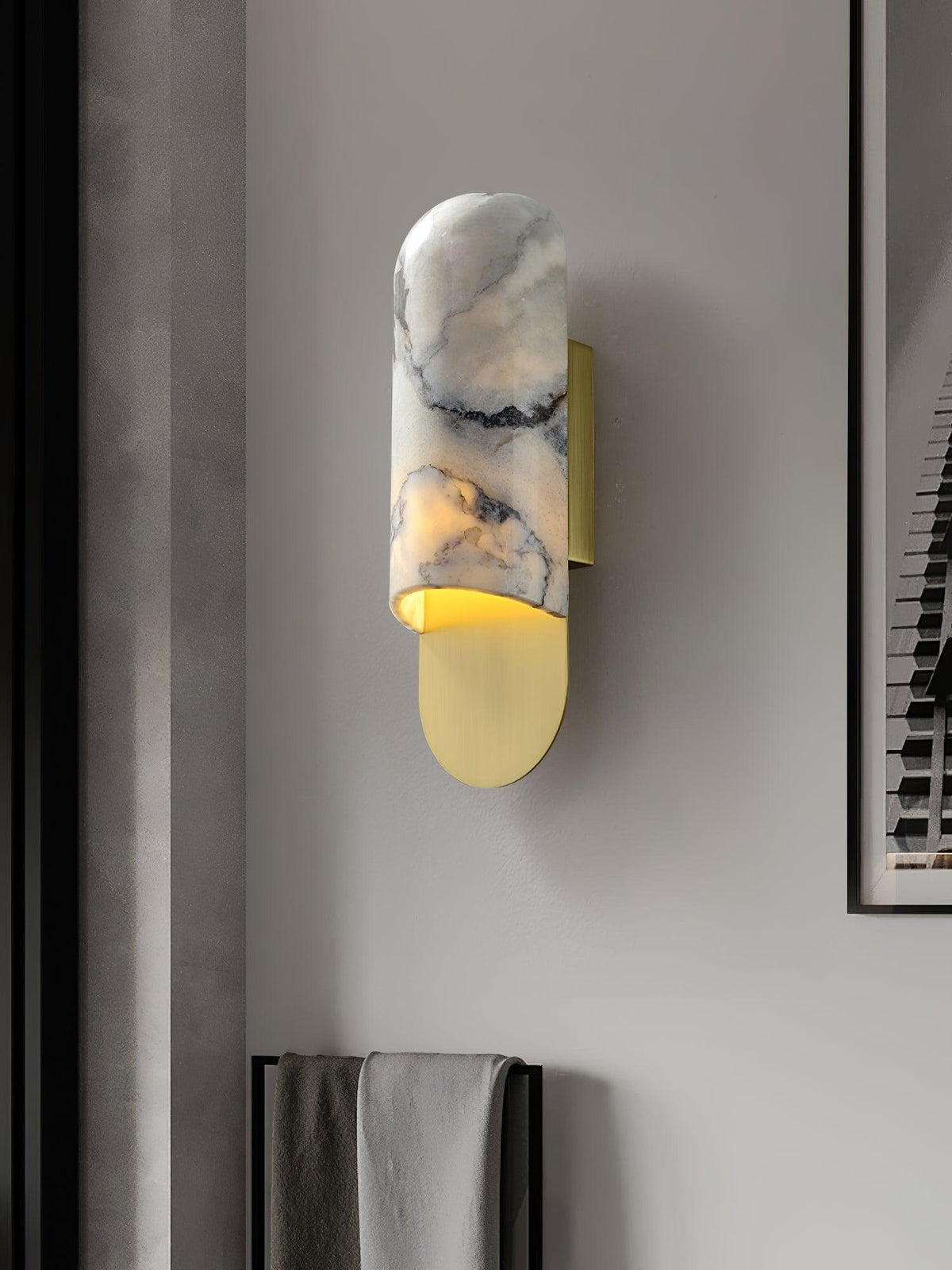 Elaisira wandlamp elegante afwerking