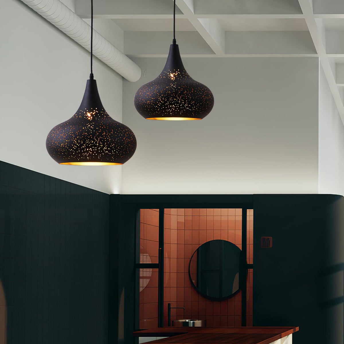 Calania Hollow Industrial hanglamp