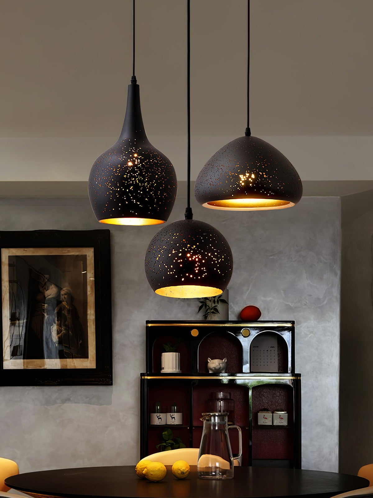 Calania Hollow Industrial hanglamp