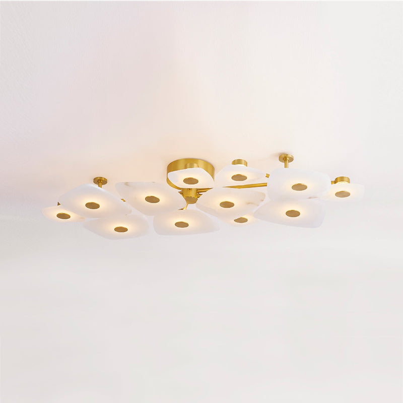 Eireraya plafondlamp in albast