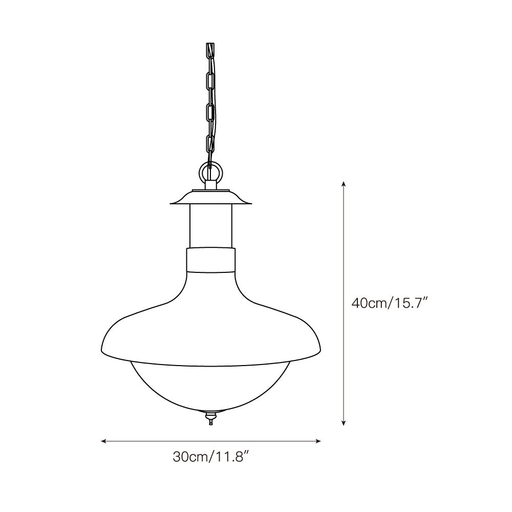 Velenora hanglamp van goudkleurig met helder